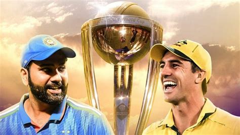 Nov 18, 2023 · India vs Australia: ICC Cricket World Cup 2023 final preview. Unbeaten hosts India will come to a virtual standstill on Sunday when its cricket team led by Rohit Sharma and Virat Kohli take on ... 